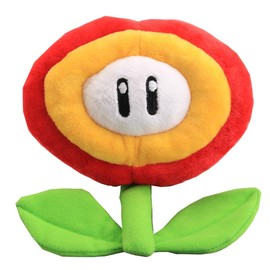 uiuoutoy Fire Flower & Ice Flower Plush 7'' Set of 2 pcs