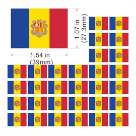 Womaha 30 Sheets Andurrial Flag Temporary Tattoos Fans Face Tattoo Stickers for Adults Kids Group Activity Props