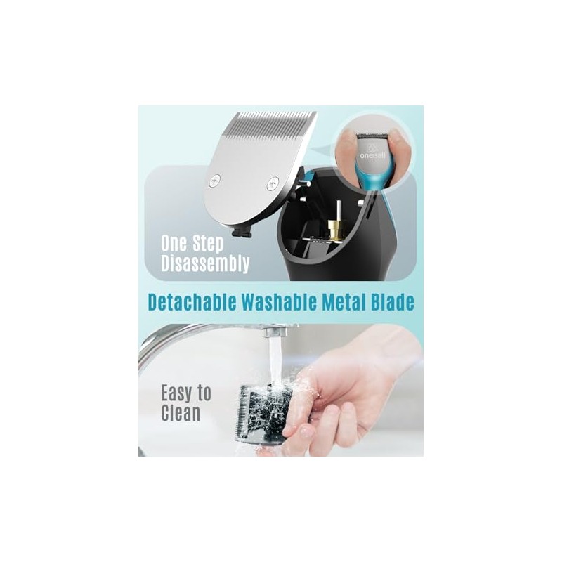 oneisall Replacement Blades for Dog Clippers Compatible with DTJ001 Only