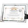 Houstimi Silver A4 Picture Frame Certificate Frame Glass Diploma Graduation