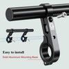 BRCOVAN Aluminum Alloy Handlebar Extender Extensions with 11.81'' Long Cross