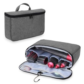 Teamoy Travel bag for Dyson Airwrap hairstyle tool and extensive accessories.