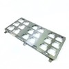 Offroad Anonymous Packout Mounting Plate-Size: Triple Width, Raw Steel