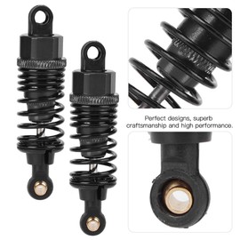 65MM Aluminum Shock Absorber Replacement, Shock Absorber Damper for 1:10 RC Car RC Car Struts Shock Absorber Metal Car Spare Parts (65MM)