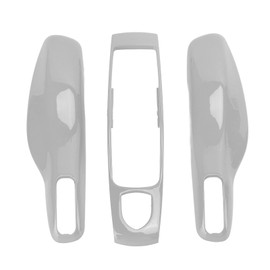 Key Fob Cover, Car Key Fob Case Shell Protector For Panamera Cayenne MACAN Boxster Cayman 911 718 Car Key Cover (Grey)