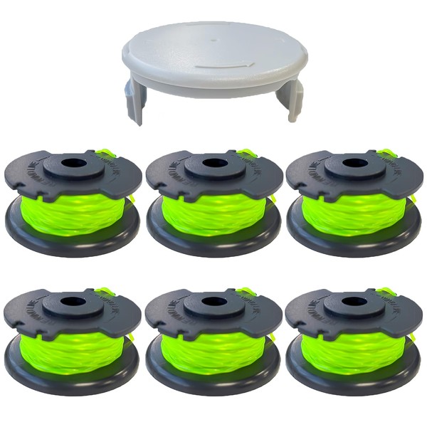esmusssein Strimmer Spool Compatible with Ry-o-bi RAC143 36V Grass Trimmer