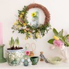 Gehydy Set of 2 Summer Gnome Flowers Decoration Spring Decoration