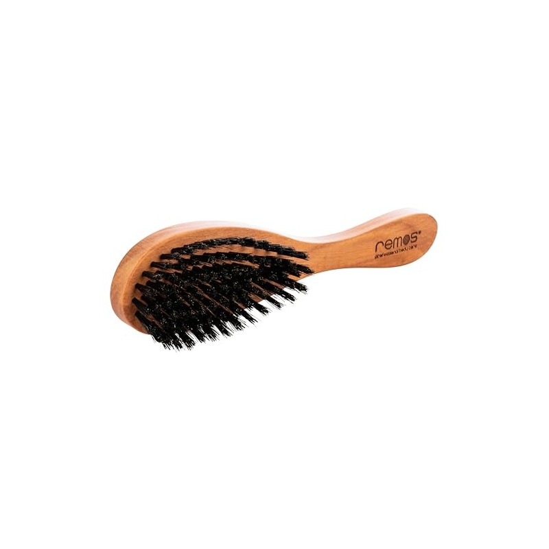 Remos Hair Brush Made of Pear Wood 100% Boar Bristles