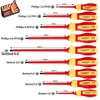ToolinHand 9 PCS 1000V Insulated Electrical Screwdriver Set, 4 Phillips