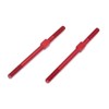 Square SGX-3050R A70-75 Duralumin Turnbuckle M3 x 50mm (Red)