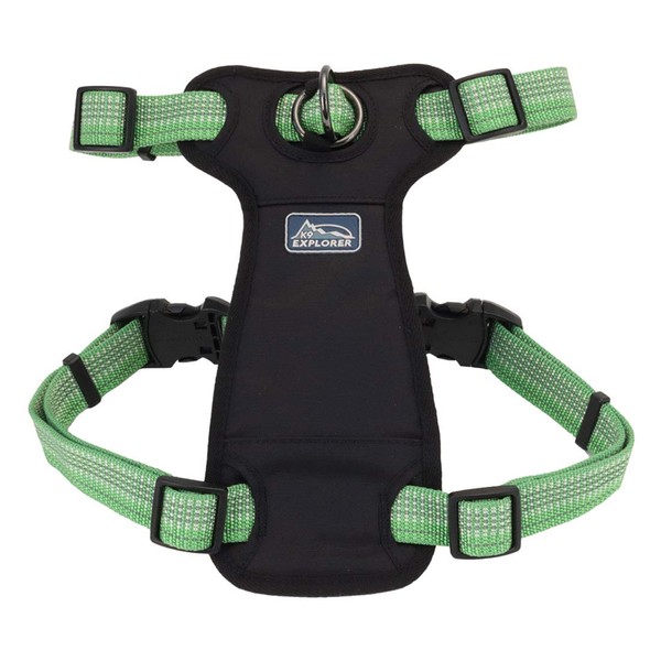 Coastal - K-9 Explorer - Brights Reflective Front-Connect Harness, Meadow,