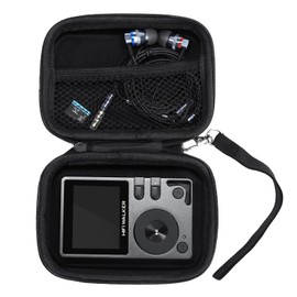 MP3 Player Case for HIFI WALKER H2/ H2 Touch/ G7/ G7 Mini and Other Music Players, 4.5inch Portable Hard EVA Case, Protective Travel Case for MP3 & MP4 Players, USB Cable, Earphones, Memory Cards