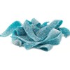 SweetGlob Sour Gummy Belts Candy (2 Pound, Sour Blue Raspberry)