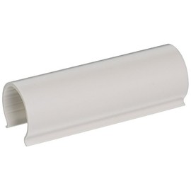EZ White Snap Clamp 1 1/4 Inch X 4 Inches Wide for 1 1/4Inch PVC Pipe 10 Per Bag1
