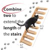 Skywin Cat Steps - Wooden Solid Rubber Stairs for Climbing