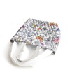 Vera Bradley Premium Cotton Lunch Tote Bag, Wing + Bloom