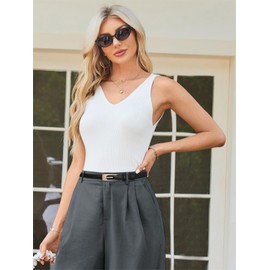 GRACE KARIN Leather Thin Belt for Women Black Skinny Belts Ladies Belt for Jeans Dress with Silver Buckle M