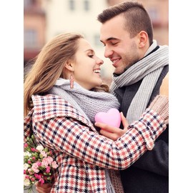 Valentines Day Earrings Gifts for Her Valentines Day Outfit Shirts for Women Red Heart Earrings Valentines Earrings Rhinestone Beaded Valentines Earrings Valentines Jewelry Accessories