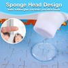 Newest Jigsaw Puzzle Glue Clear with Sponge Head Applicator, Puzzle