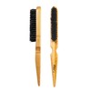 Evolve Perfect Edge Brush, BLACK,BROWN, 1 Count (Pack of 1)