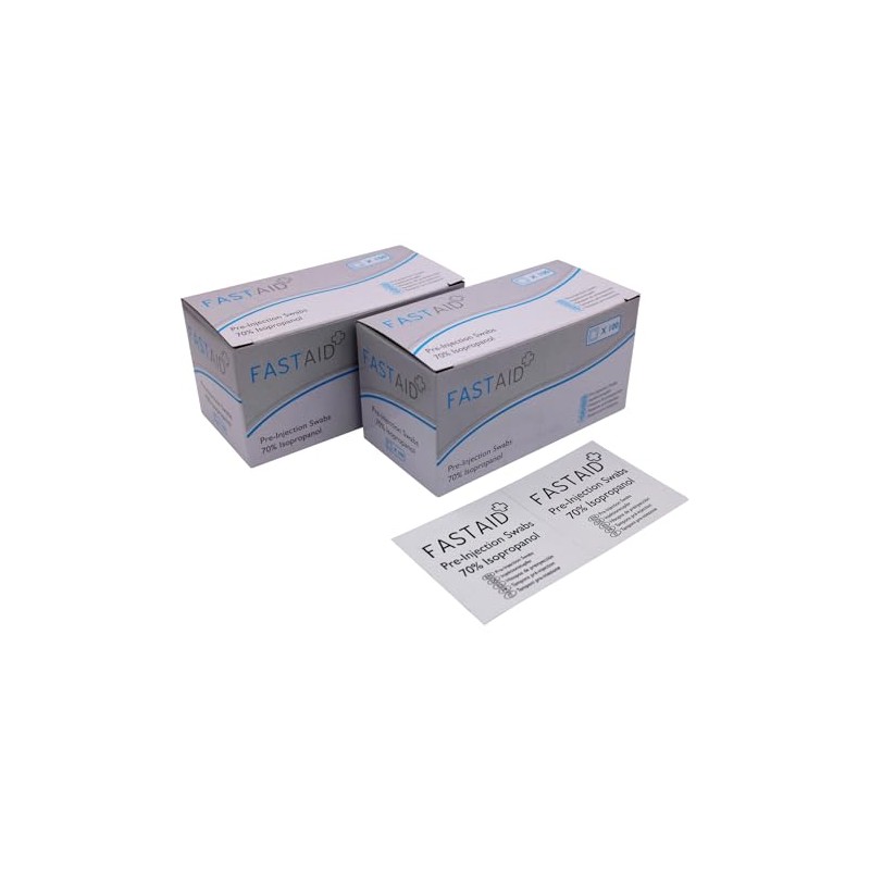 2 x Universal Fastaid 70% IPA Alcohol Wipes for Electronics,