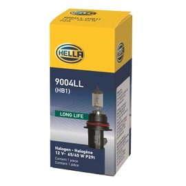 HELLA 9004LL Long Life Bulb, 12V, 65/455W