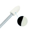 Rierdge 24 Pcs 6 * 3mm Wool Felt Polishing Bits,
