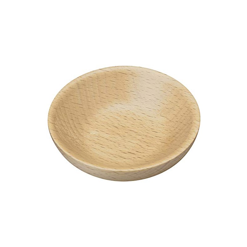 Alphax 904304 Small Plate, Wood Grain, Diameter 3.1 x 0.8