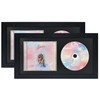 Hodeframe 2 Pack CD Frame，14.4" x 7.9" CD Display Frame