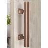 SUYA 12 Inch Sliding Barn Door Handle Heavy Duty Pull