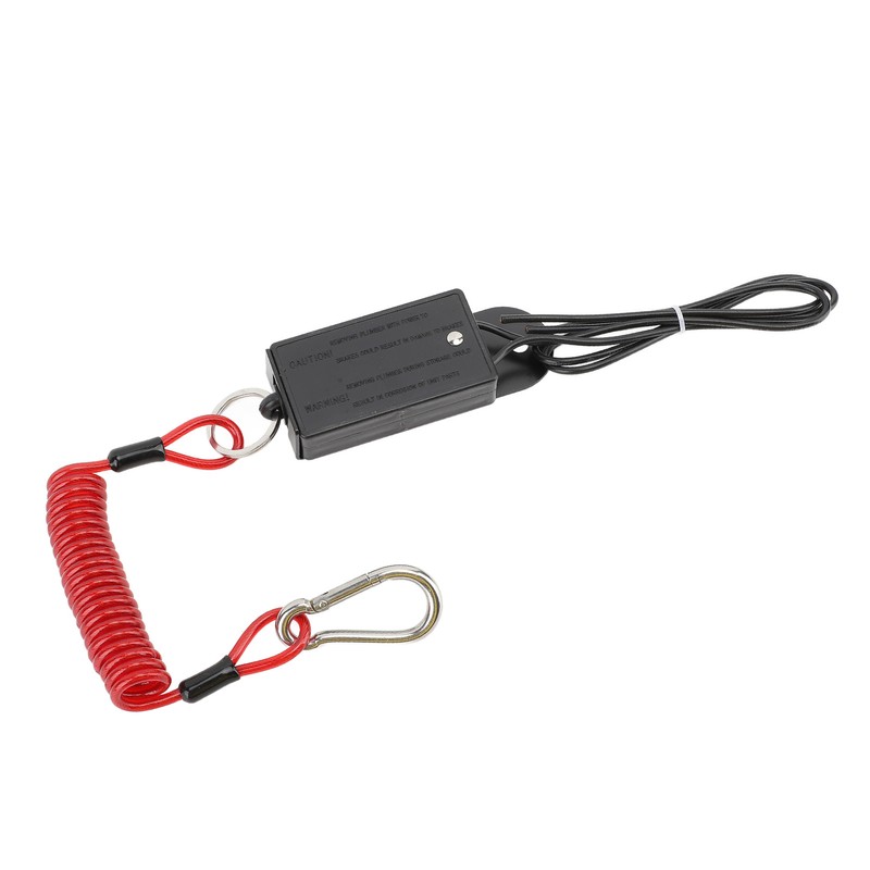Trailer Breakaway Switch with 4ft Coiled Cable Safer Towing High