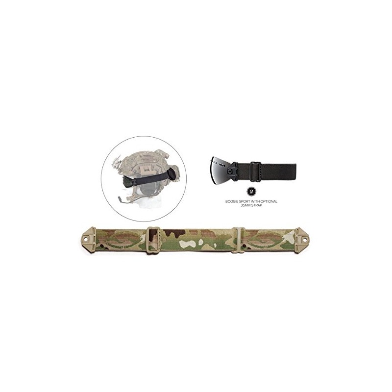 Smith Optics Elite(スミスオプティクス・エリート) ゴーグル型保護メガネ ブギースポルト専用ストラップ 迷彩 35mm BSPSTRAP35-MC
