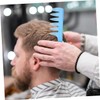 SAFIGLE 2pcs Retro Wide Tooth Styling Combs for Men Essential