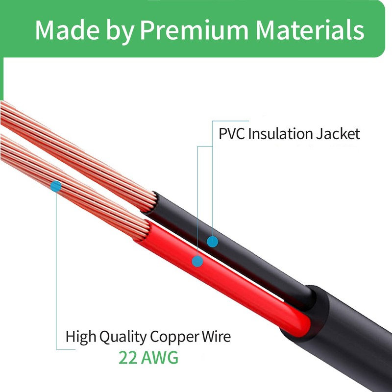 Security-01 Guitar Pedal 9V Power Supply Splitter Cable, 3 Way