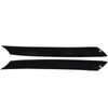 NewYall Gloss Black Front Left and Right Body A-Pillar Windshield