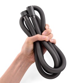 Manguera de ducha extra larga antitorceduras manguera de rociador de bidé de 59 pulgadas, manguera de silicona con inserto de latón y tuerca, manguera de ducha larga, manguera de repuesto flexible de