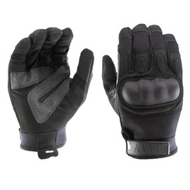 HWI Gear KTS100 Knuckle Protected Touchscreen Glove, Ergonomic Cut, Black, Large