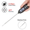 BRAPILOT Digital Meat Thermometer Backlight,Waterproof Instant Read Food Thermometer for