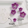 Decora Cutters Petunia Kit, Purple, 11.5 x 11.5 x 3