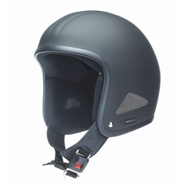 Redbike Oldtimer Motorcycle Half Shell Helmet RB 670 Matte Black without ECE XL