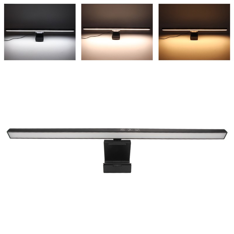 Monitor Light Bar 3 Switchable Light Modes Stepless Dimmable Touch