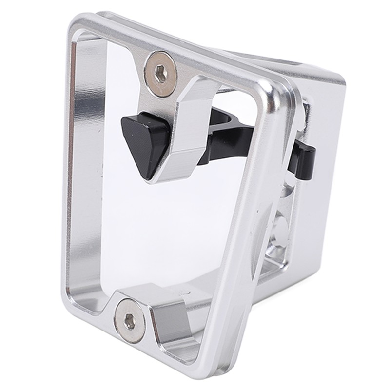 Folding Bike Front Carrier Adapter Aluminium Alloy Hollow Carved Mount