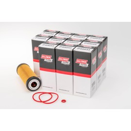Baldwin P40033 Lube Oil Filter Element, Heavy Duty, Replaces Ford Motorcraft FL2062 WIX WL10050 and Fram FS11955 (Case of 12)