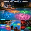 Solar Powered Floating Pool Lights(2 Pack), Pool Lights That Float