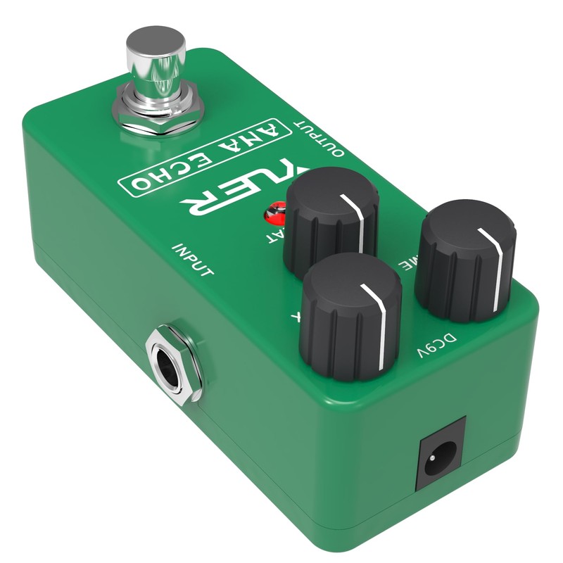 ANA Echo, Guitar Effects Pedal, Mini Single Type, True Bypass,