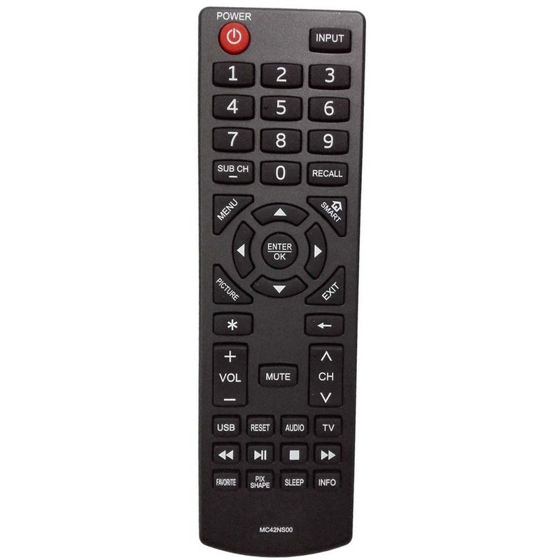 MC42NS00 Remote Control Replacement for Sanyo LED LCD HDTV TV
