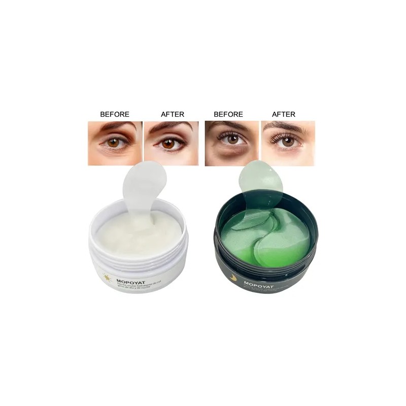 120 Parches Ojos Hialuronico Colágeno Antiojeras Hidratante