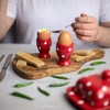 City to Cottage Ceramic Egg Cup Holder Set of 2,