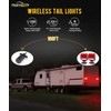 Partsam Wireless LED Trailer Light Kit Magnetic Towing Tail Light