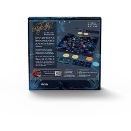 Buffalo Games - Starry Night Sky Game - Exploration Mission Based competative Sky Mapping Game - Goal Track Oriented Point System - Elegant Constellation Rich Board Layout with Unique Movement Rules